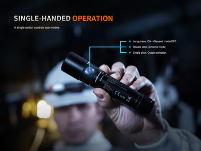 Fenix WF30RE Intrinsically Safe Rechargeable Flashlight