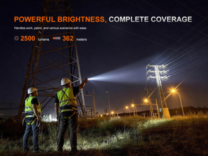 Fenix WT26RM Multi Light Sources Compact Work Light [2,500 Lumens I 362 Meters Throw]