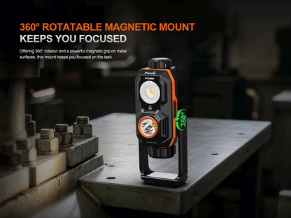 Fenix WT26RM Multi Light Sources Compact Work Light [2,500 Lumens I 362 Meters Throw]