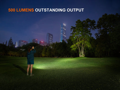 Fenix HL17R Ultra-Light Multi-Purpose Headlamp Cum Signal Light