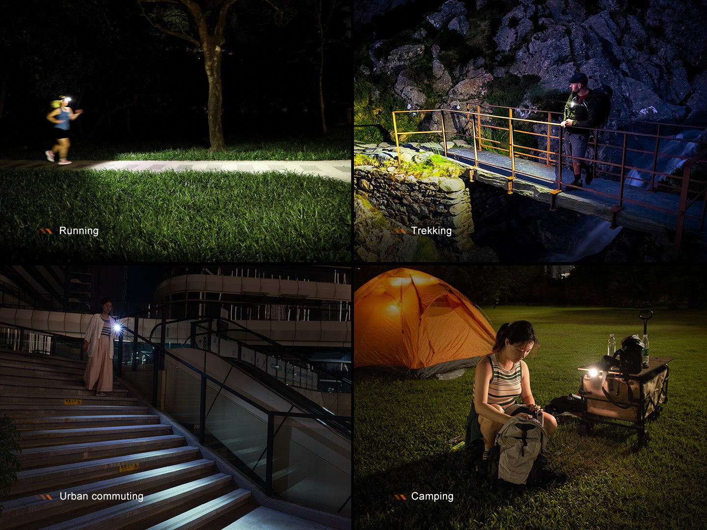 Fenix HL17R Ultra-Light Multi-Purpose Headlamp Cum Signal Light