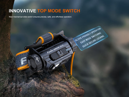 Fenix HM60R V2 Dual Light Sources with Spot & Flood Beam