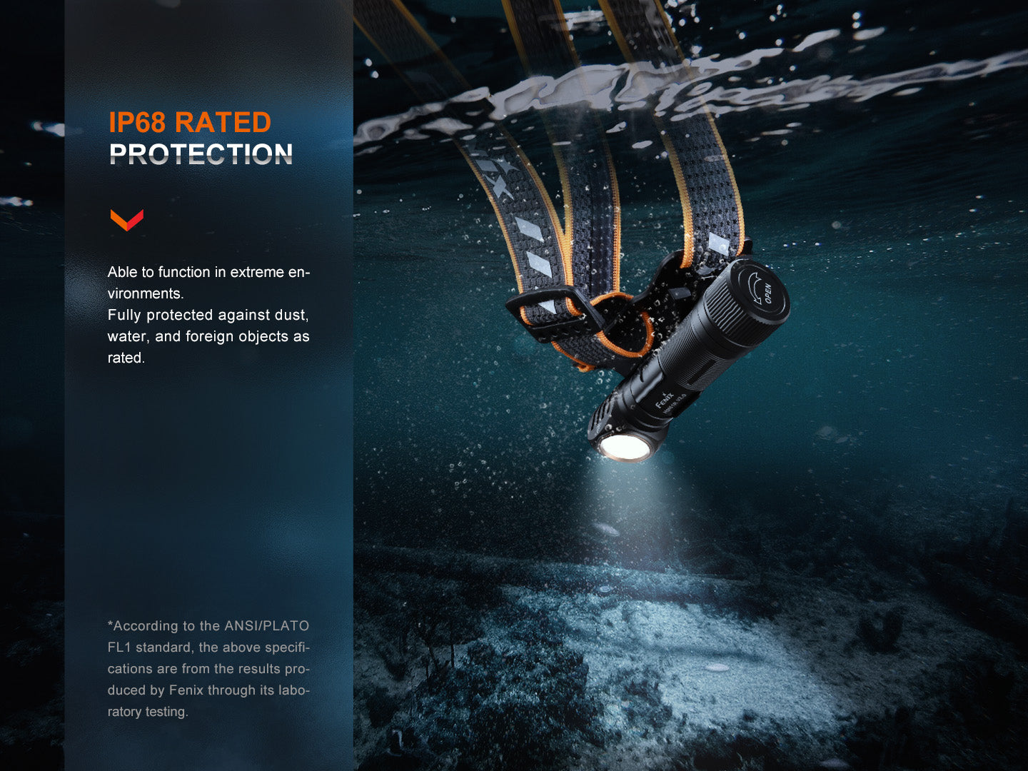 Fenix HM61R V2 Headlamp Cum Flashlight [2-in-1] - 1,600 Lumens