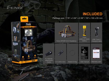 Fenix HP25R V2.0 Headlamp