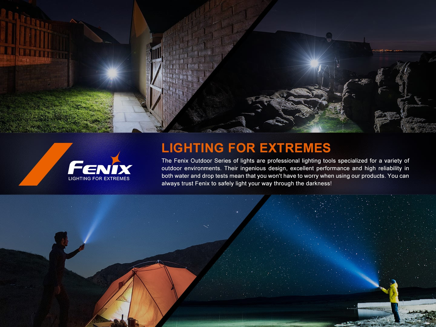 Fenix HT30R White Laser Flashlight