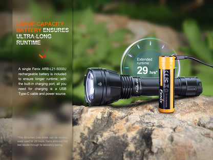 Fenix HT32 Compact Long Range Flashlight 640 Meters Throw - 2,500 Lumens