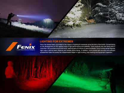 Fenix HT32 Compact Long Range Flashlight 640 Meters Throw - 2,500 Lumens