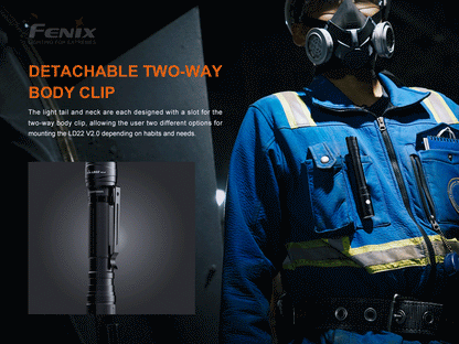 Fenix LD22 V2.0 Compact Rechargeable LED Flashlight