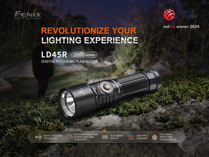 Fenix LD45R Advance Digital Focusing Outdoor Flashlight