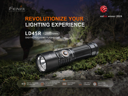 Fenix LD45R Advance Digital Focusing Outdoor Flashlight