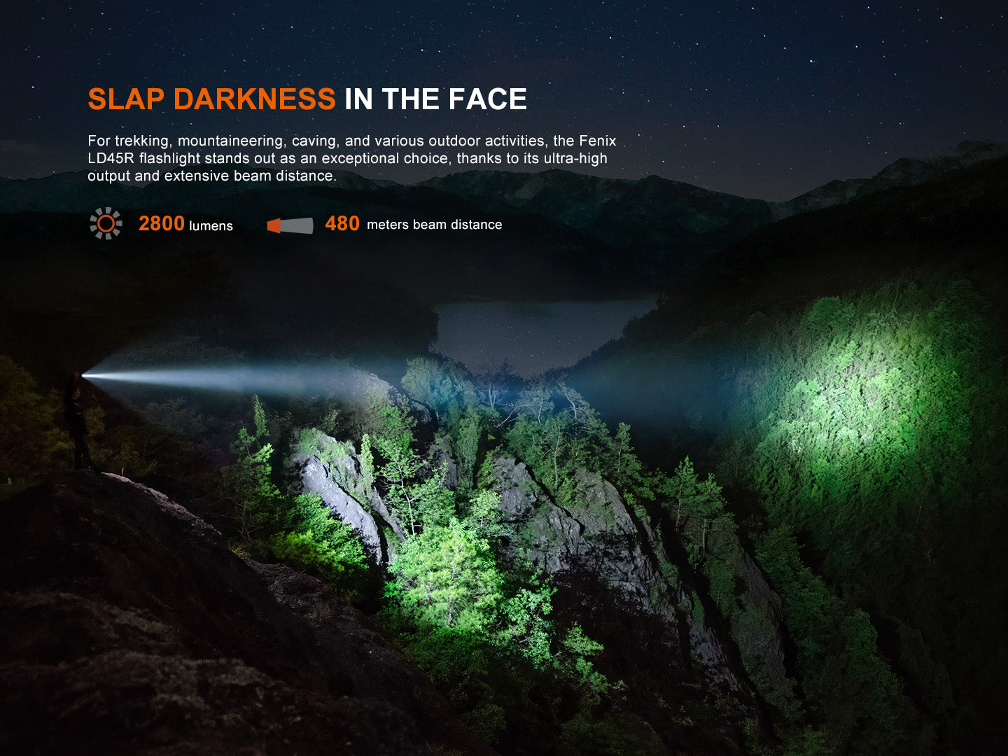 Fenix LD45R Advance Digital Focusing Outdoor Flashlight