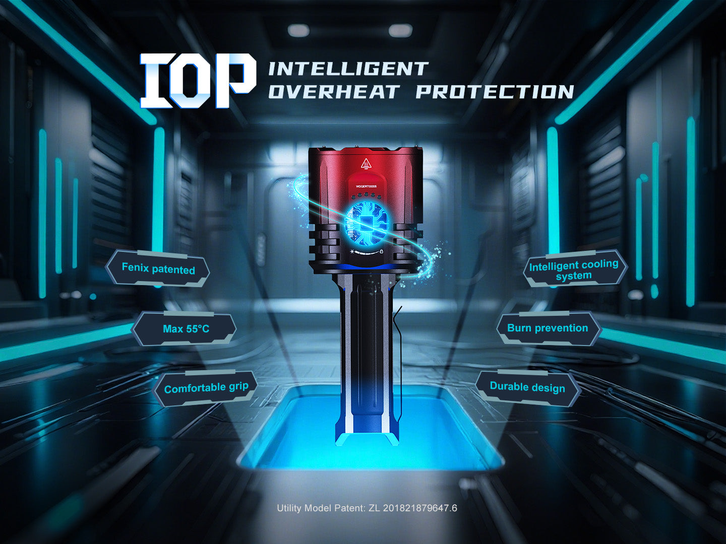 Limited Edition - Fenix LR35R Pro Rechargeable Palm-Size Search Light - High Power Flashlight With Red & UV Secondary Lights