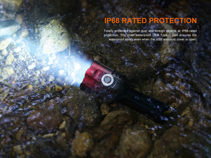 Limited Edition - Fenix LR35R Pro Rechargeable Palm-Size Search Light - High Power Flashlight With Red & UV Secondary Lights