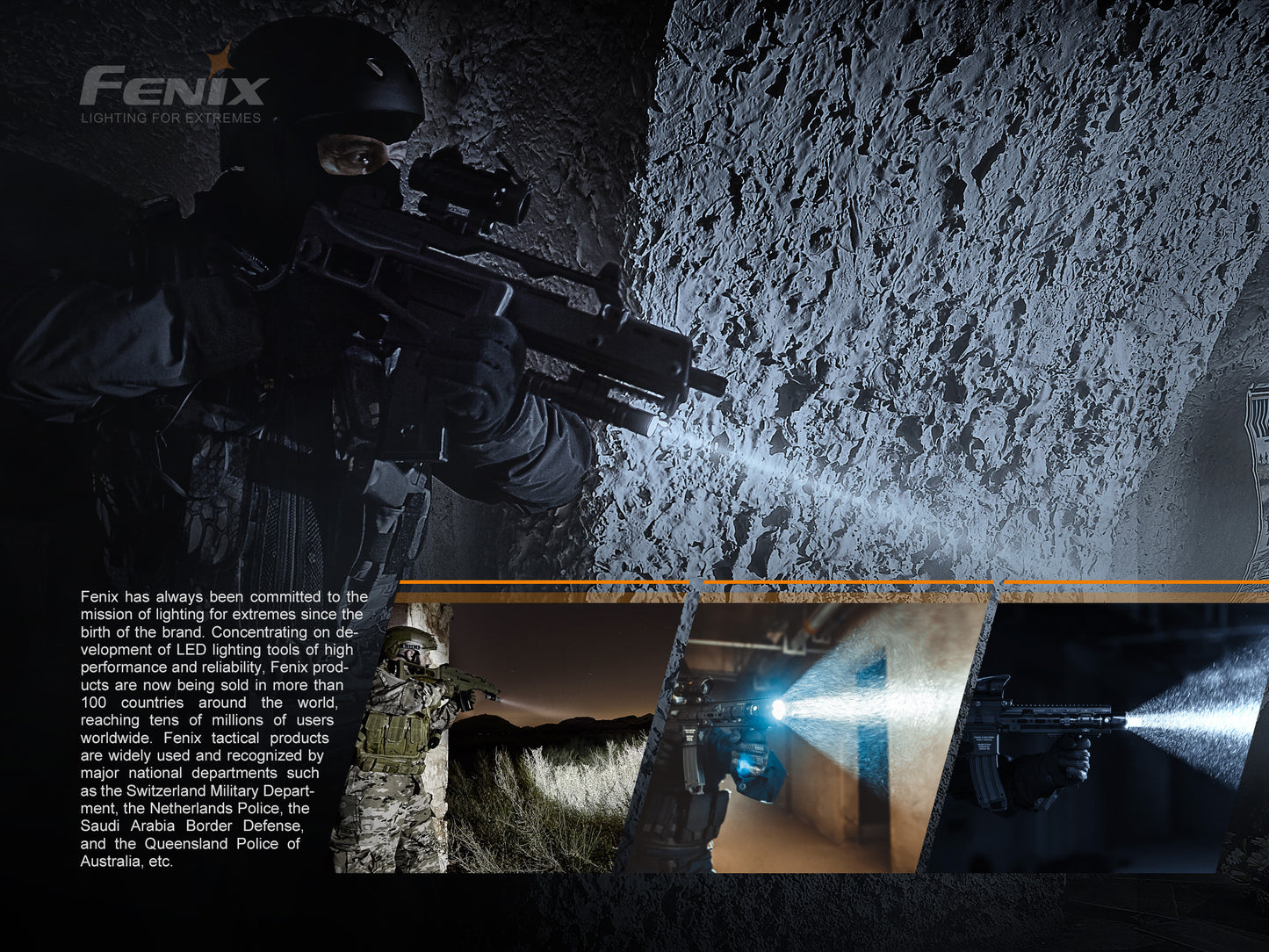Fenix LR35R Rechargeable LED Flashlight - 10,000 Lumens