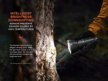 Fenix LR40R V2 High Power Flashlight 900 Meters Throw - 15,000 Lumens