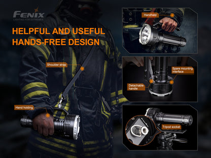 Fenix LR80R Rechargeable Searchlight Flashlight - 18,000 Lumens
