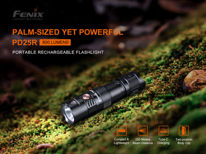 Fenix PD25R USB-C Rechargeable Flashlight