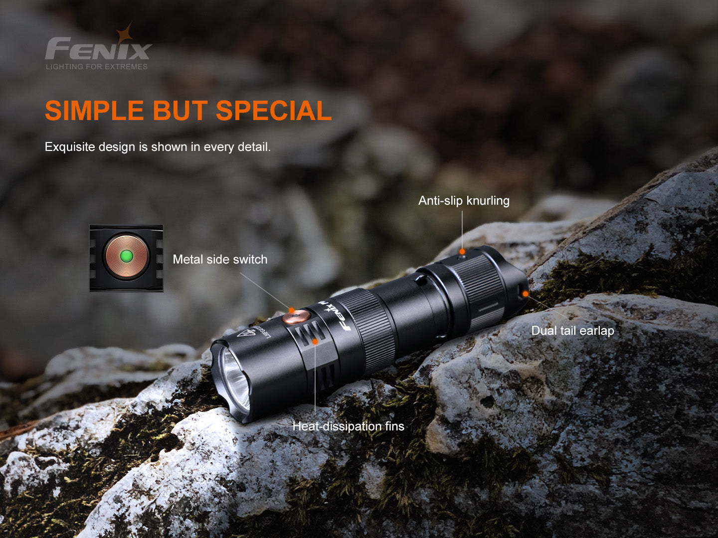 Fenix PD25R USB-C Rechargeable Flashlight