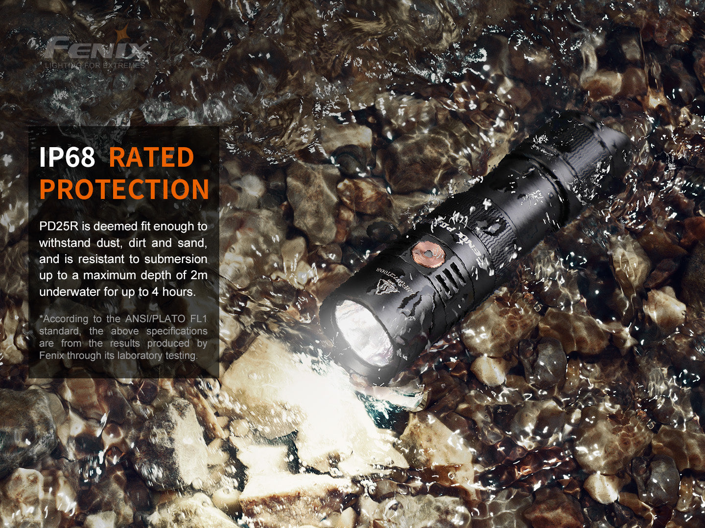 Fenix PD25R USB-C Rechargeable Flashlight