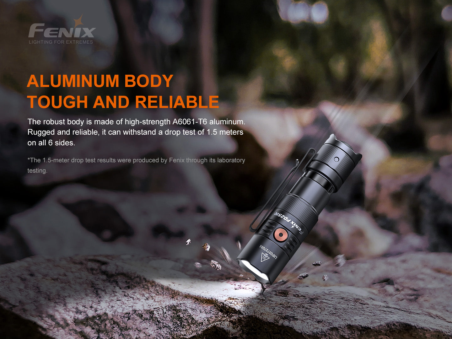 Fenix PD25R USB-C Rechargeable Flashlight
