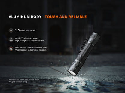 Fenix PD32R Rechargeable Silent Switch Tactical Flashlight