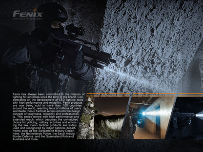 Fenix PD32 V2 Compact Rechargeable Flashlight 395 Meters - 1,200 Lumens