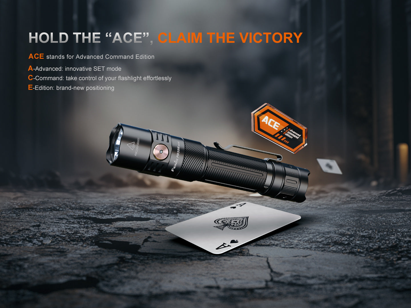 Fenix PD35R ACE Multi-Mode Tactical Flashlight