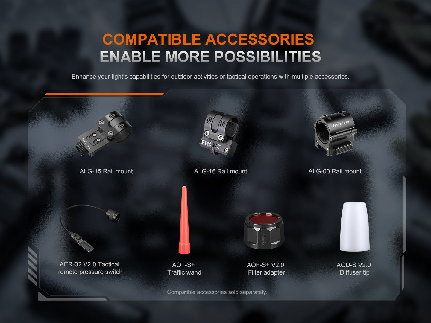 Fenix PD35R ACE Multi-Mode Tactical Flashlight