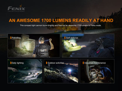 Fenix PD35 V3 Tactical Flashlight - 1,700 Lumens