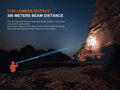 Fenix PD36R V2 Compact Rechargeable Tactical Flashlight