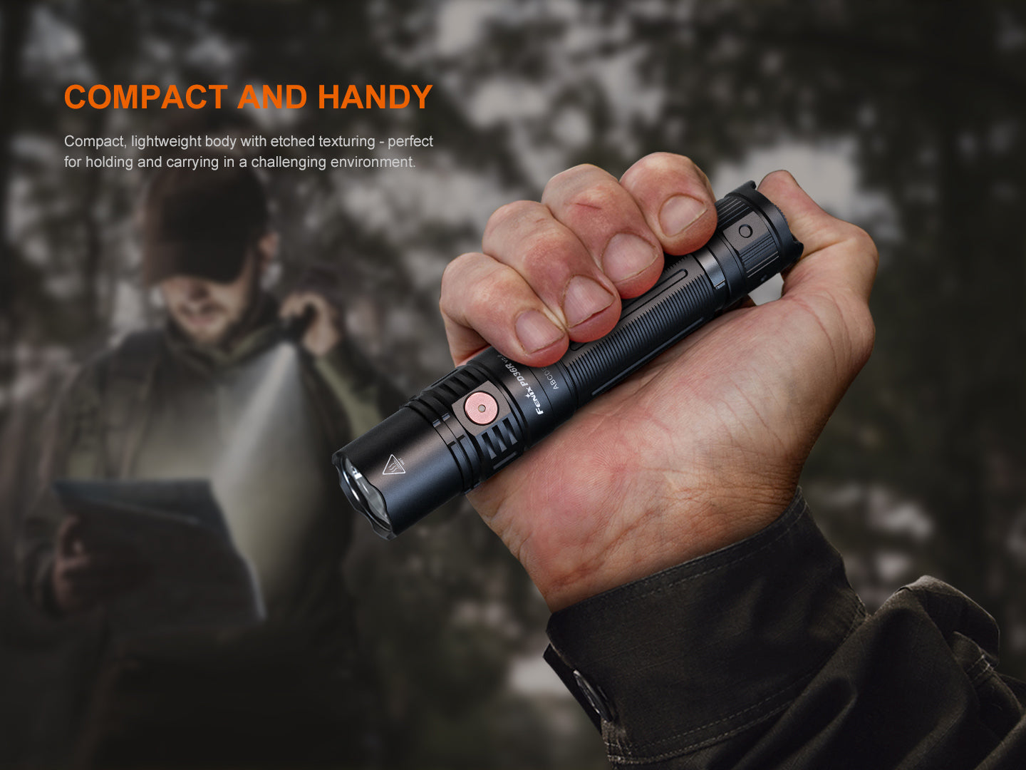 Fenix PD36R V2 Compact Rechargeable Tactical Flashlight