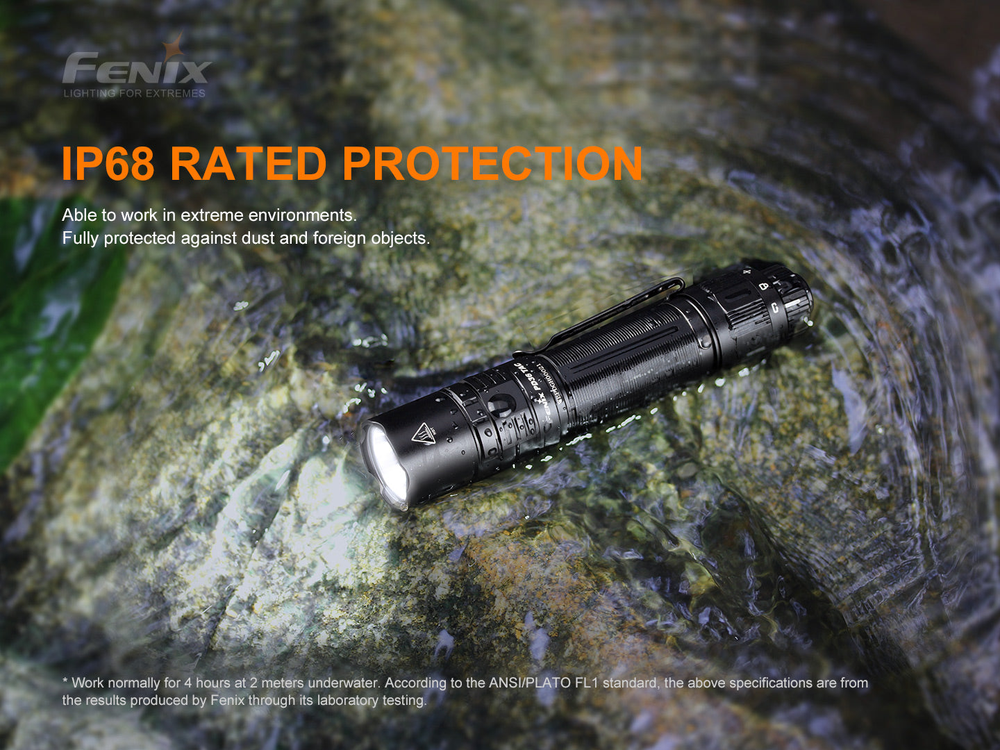 Fenix PD36 TAC Tactical Flashlight 3,000 Lumens