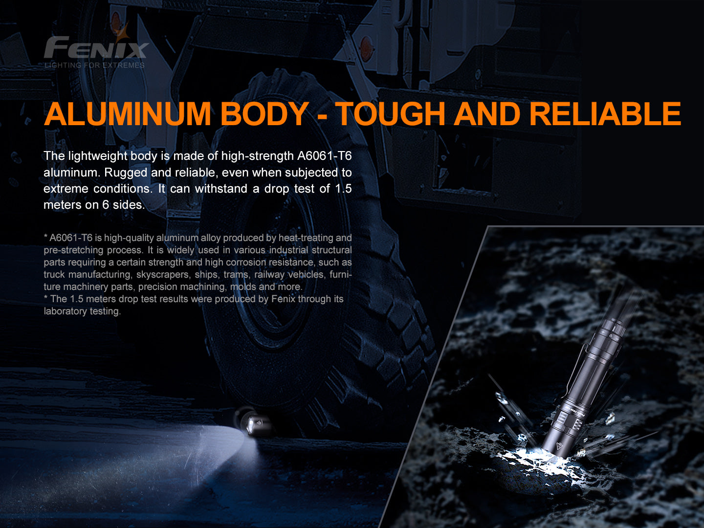 Fenix PD36 TAC Tactical Flashlight 3,000 Lumens