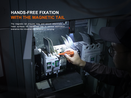 Fenix SW05R-Red Multi-Purpose Clip-On Flashlight with Red Light