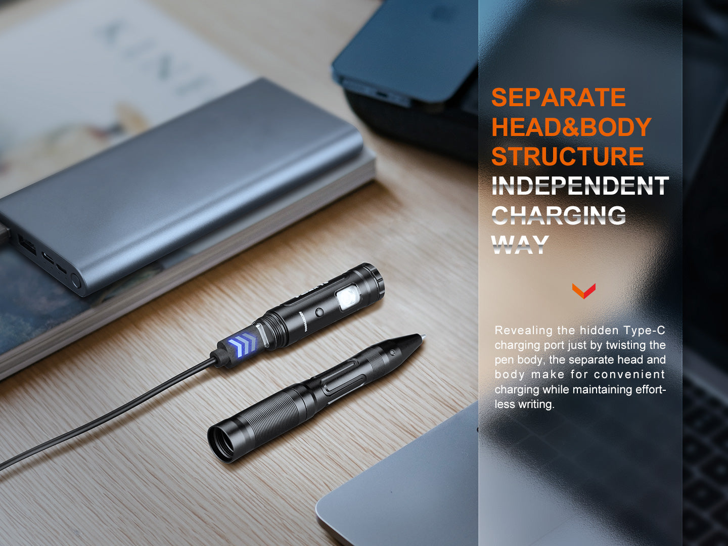 Fenix T6 Tactical USB-C Rechargeable Penlight