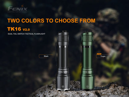 Fenix TK16 V2 Tactical Flashlight With Strobe Ready - 3,100 Lumens