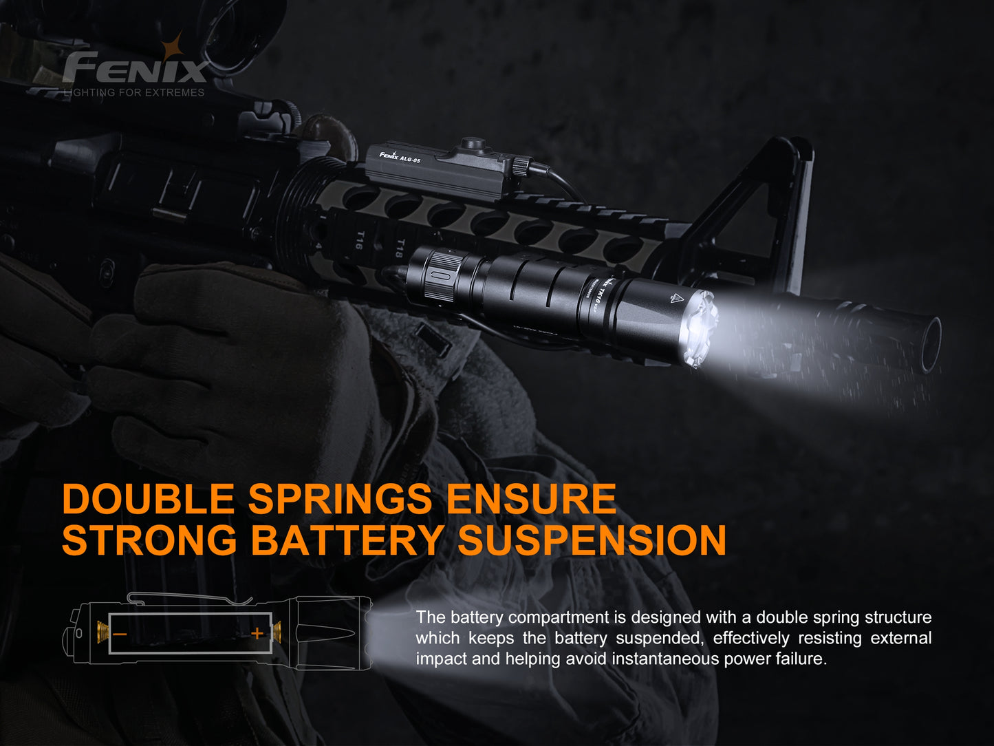 Fenix TK16 V2 Tactical Flashlight With Strobe Ready - 3,100 Lumens