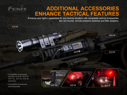 Fenix TK16 V2 Tactical Flashlight With Strobe Ready - 3,100 Lumens