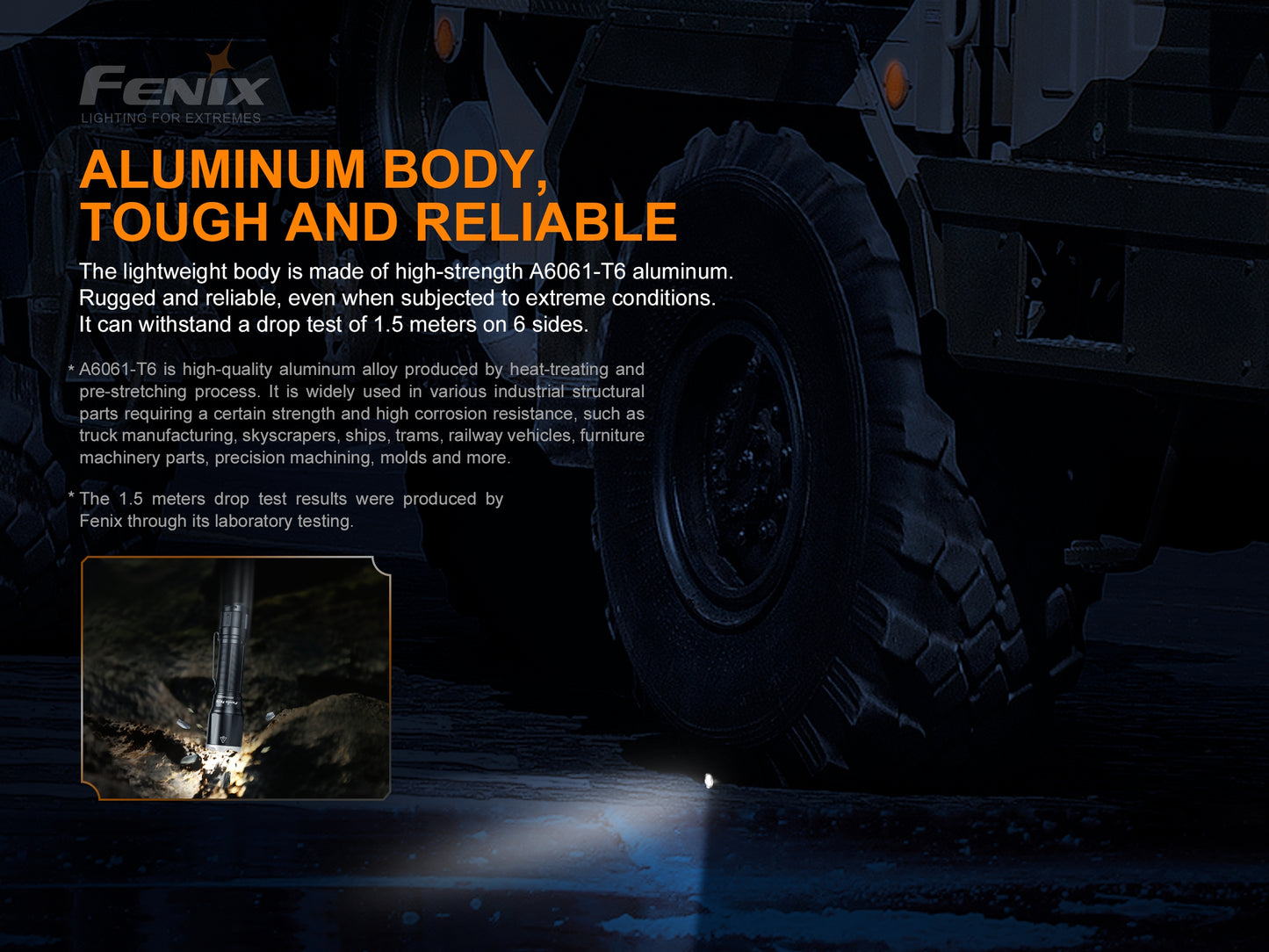 Fenix TK16 V2 Tactical Flashlight With Strobe Ready - 3,100 Lumens
