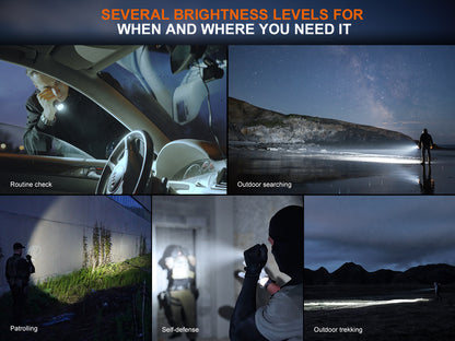 Fenix TK17 Dual Switch Tactical Flashlight - 3,600 Lumens
