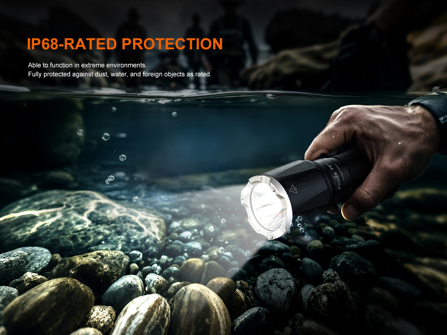 Fenix TK17 Dual Switch Tactical Flashlight - 3,600 Lumens