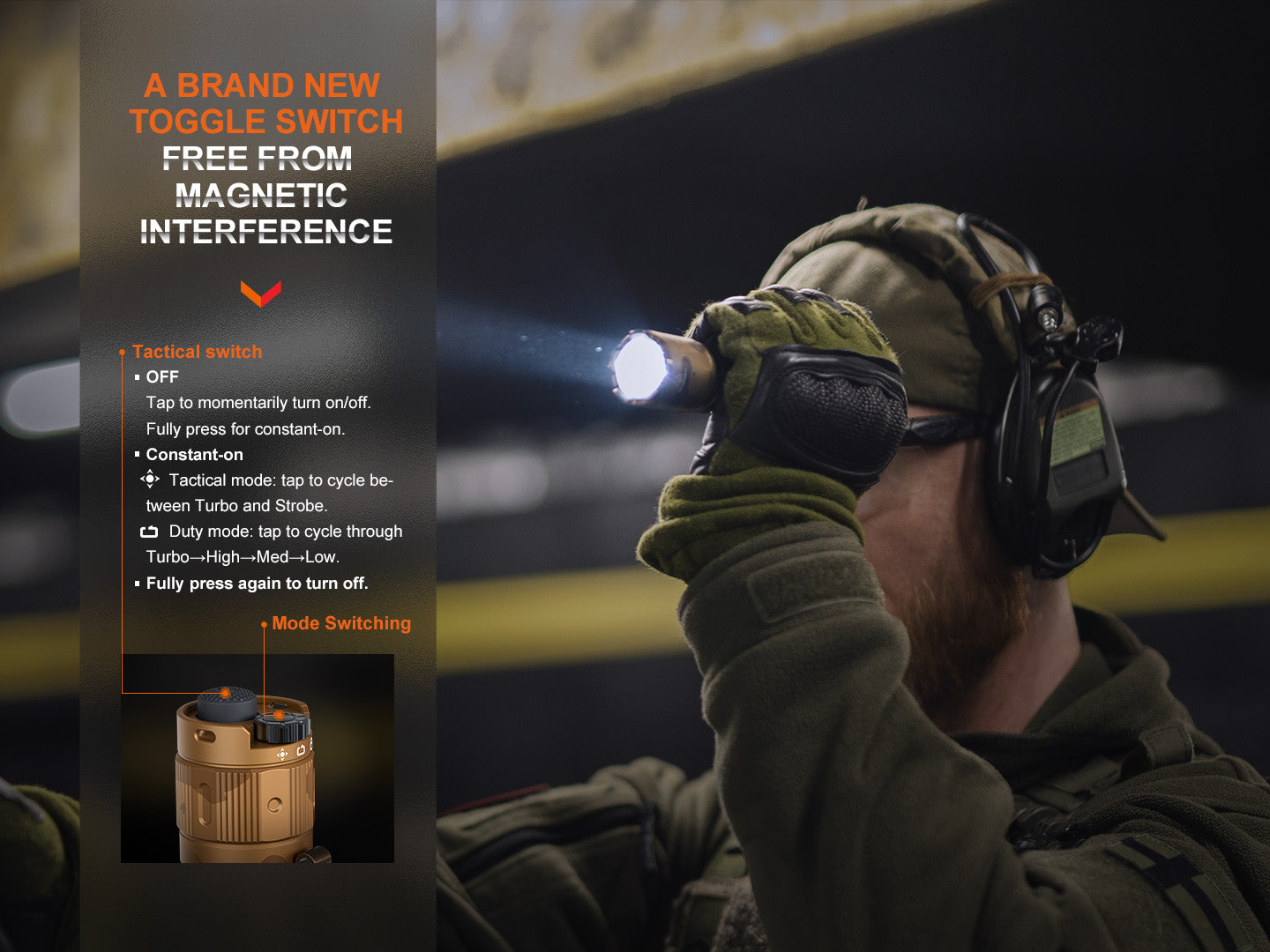 Fenix TK20R UE Tactical Flashlight - 465 Meters Throw - 2,800 Lumens