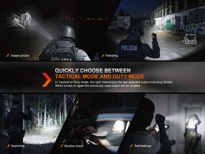 Fenix TK20R UE Tactical Flashlight - 465 Meters Throw - 2,800 Lumens