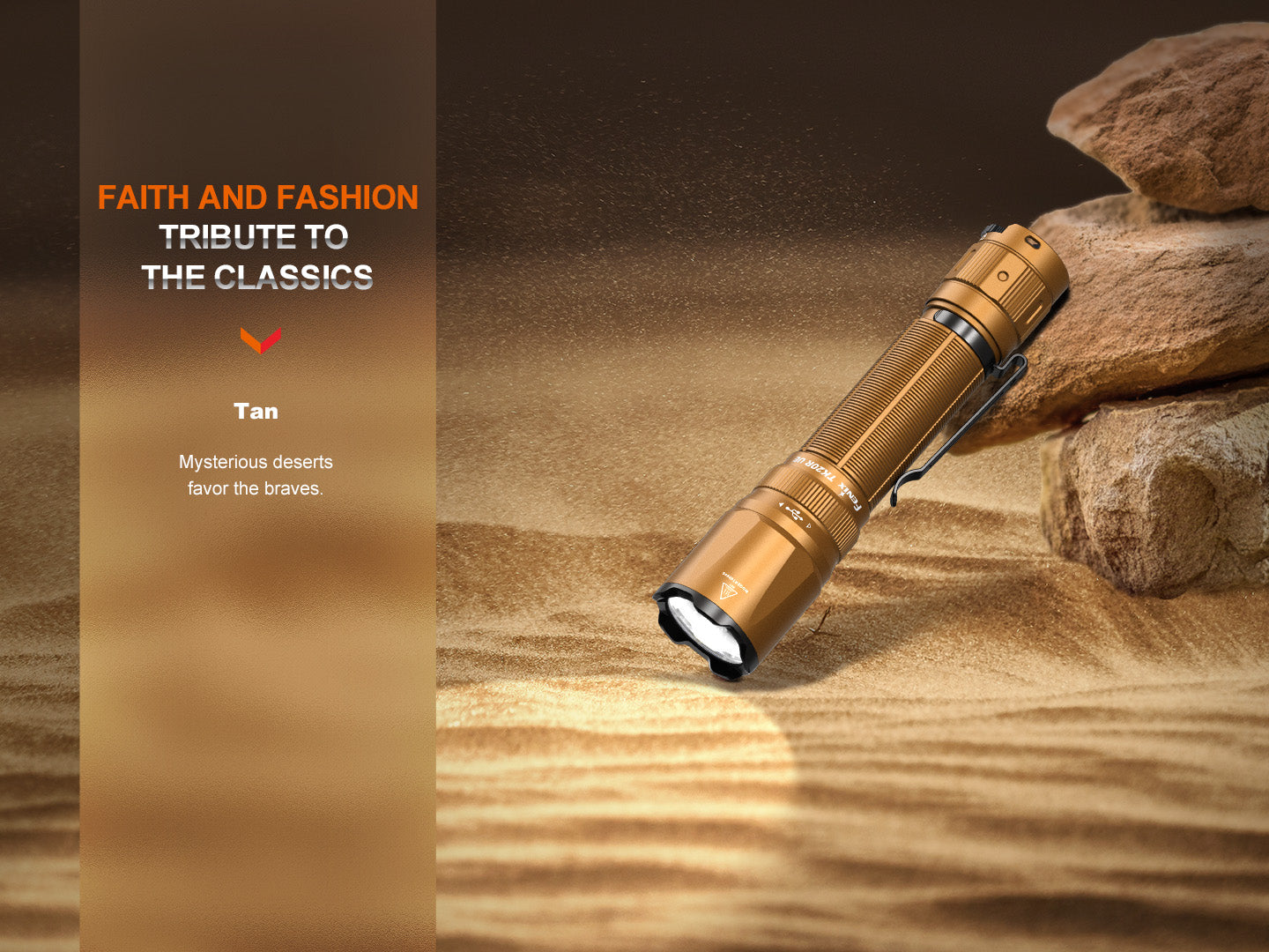 Fenix TK20R UE Tactical Flashlight - 465 Meters Throw - 2,800 Lumens