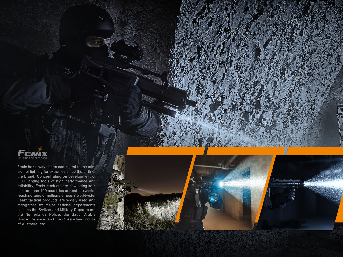 Fenix TK26R Triple Colored Flashlight - 1,500 Lumens