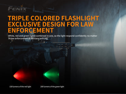 Fenix TK26R Triple Colored Flashlight - 1,500 Lumens