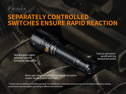Fenix TK26R Triple Colored Flashlight - 1,500 Lumens