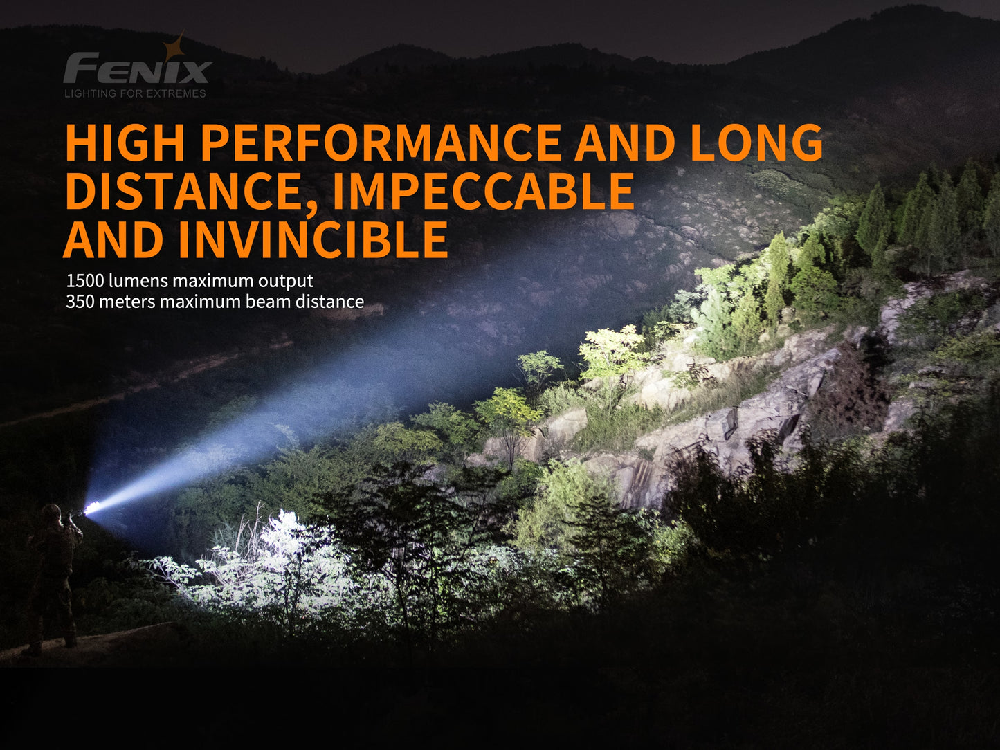 Fenix TK26R Triple Colored Flashlight - 1,500 Lumens