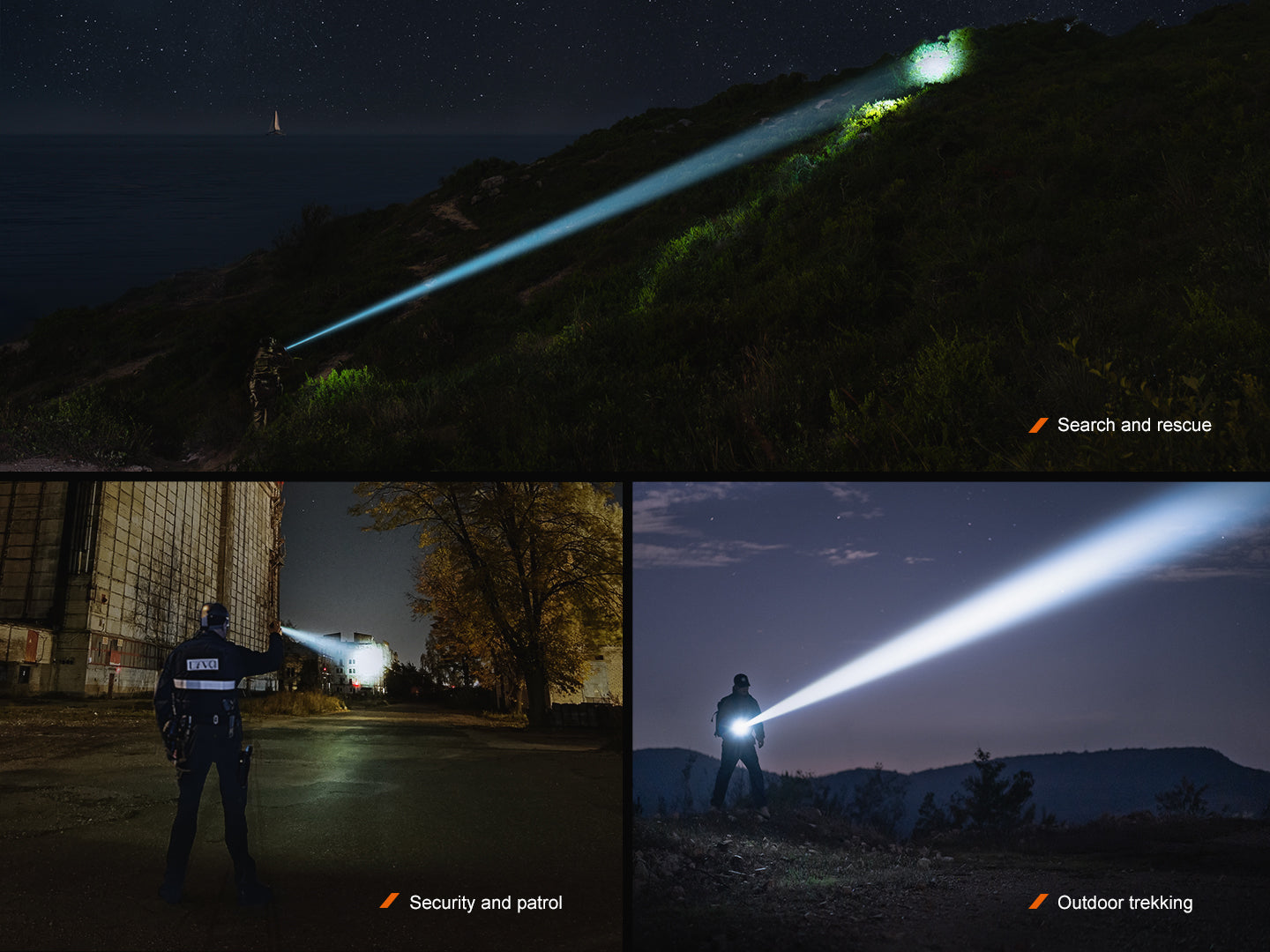 Fenix TK30R Ultra Long Throw LEP Flashlight