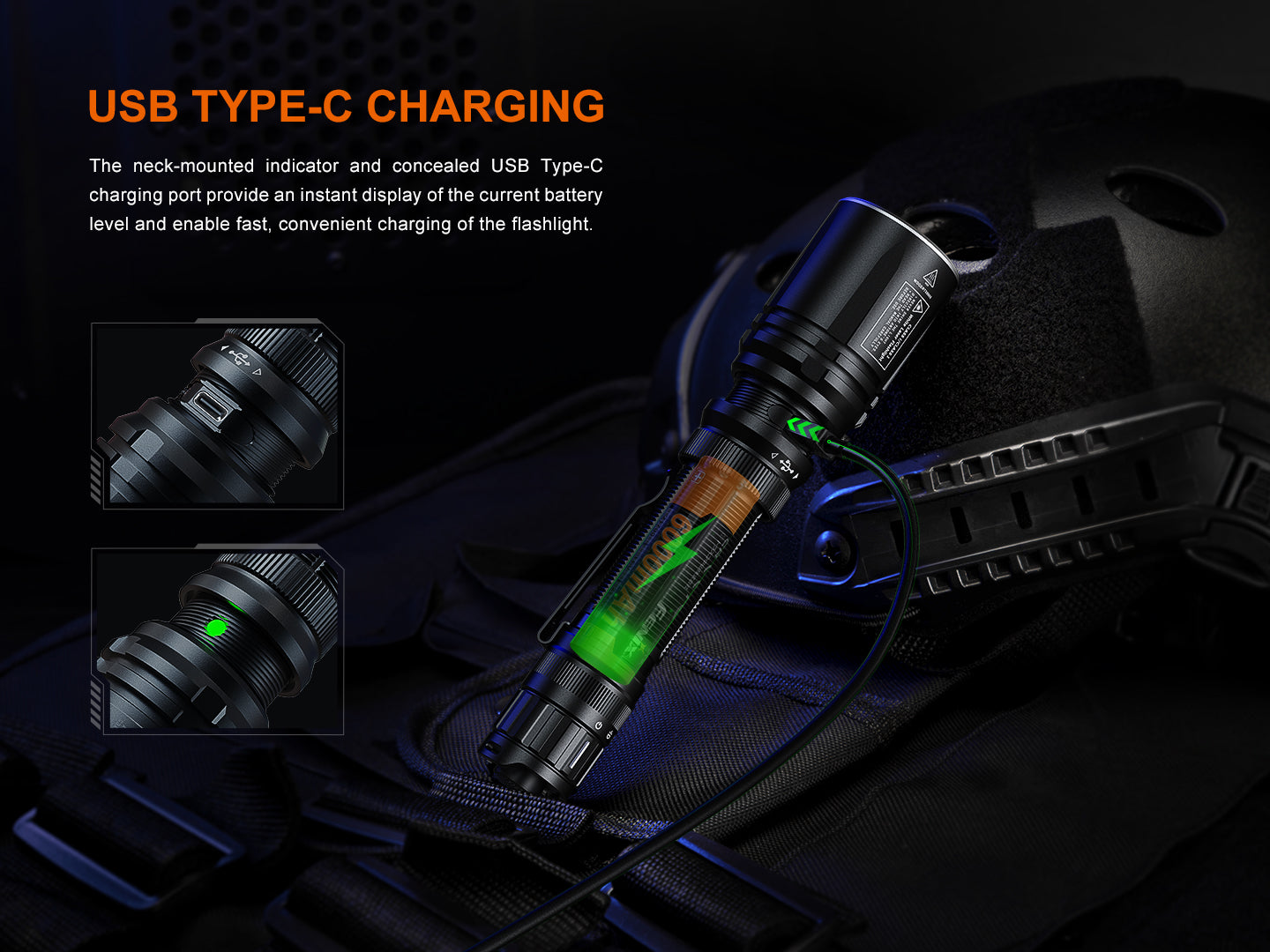 Fenix TK30R Ultra Long Throw LEP Flashlight